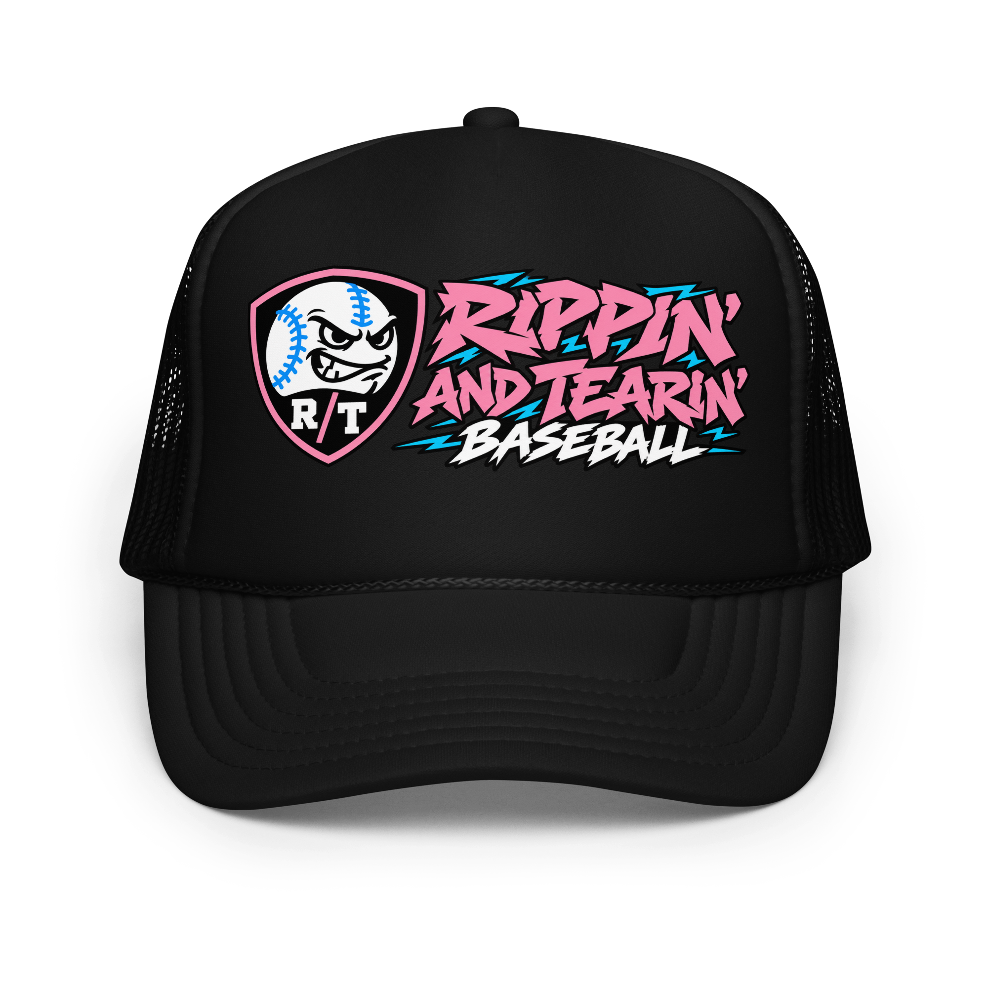 After Hours Trucker Hat, front design mockup