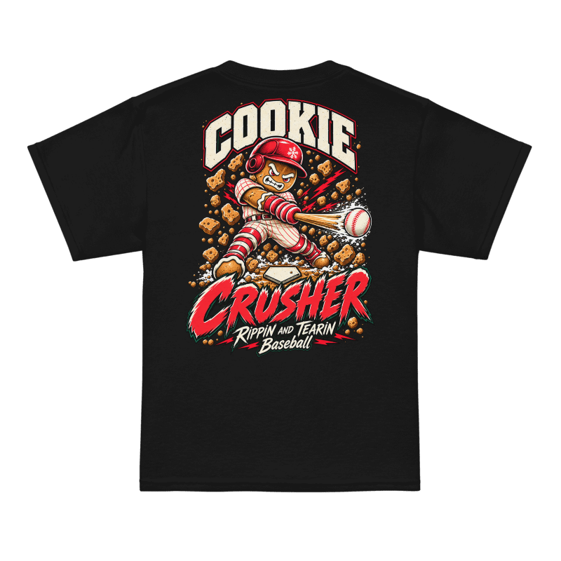 Cookie Crusher, back design mockup