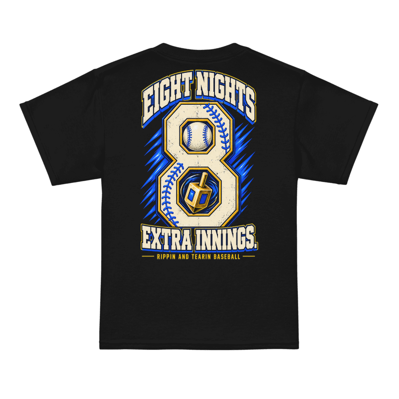 Eight Nights, back design mockup