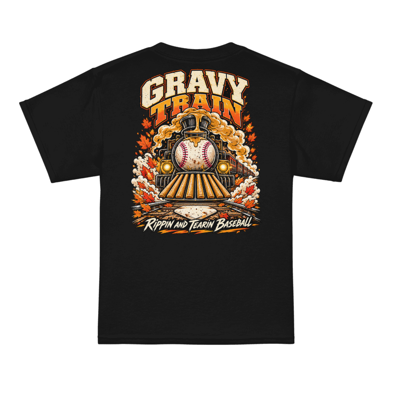 Gravy Train, back design mockup