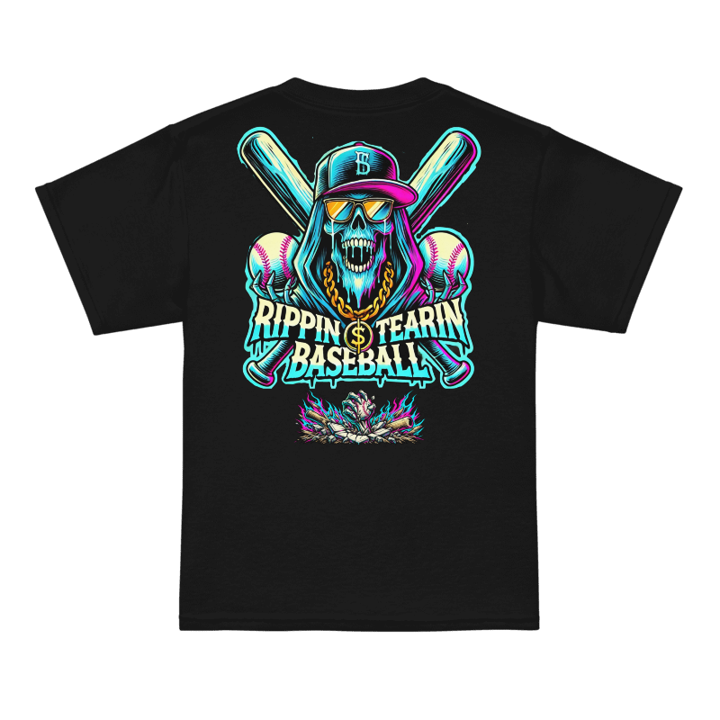 Skullface Slugga, back design mockup
