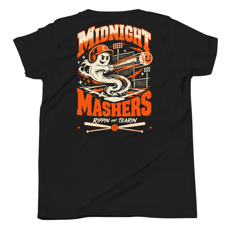 Midnight Mashers, native Printful back mockup